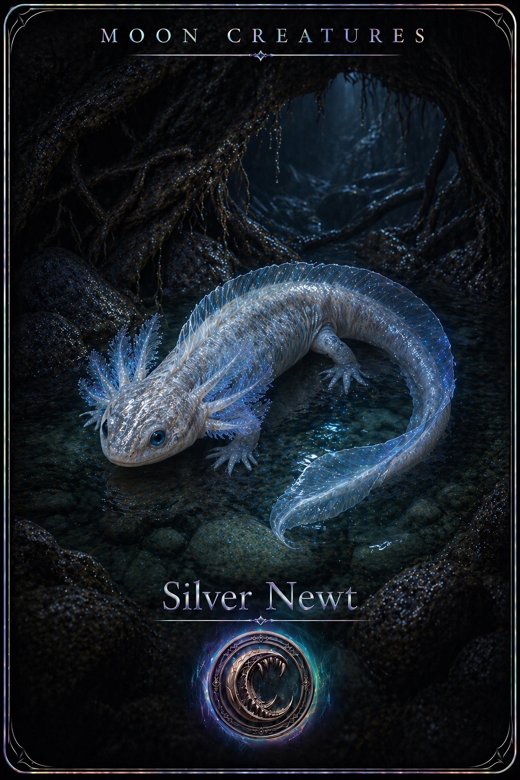 Silver Newt